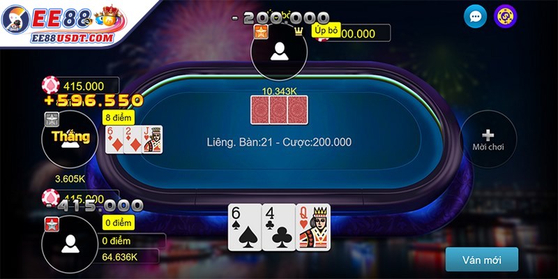 Trong quá trình chơi hãy quan sát đối thủ để đoán bài đúng