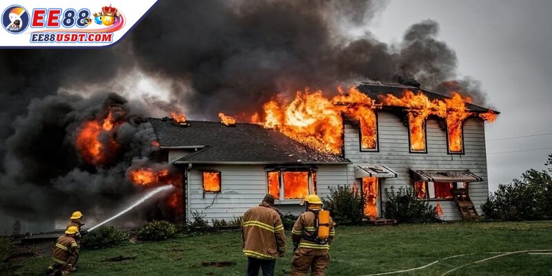 Giấc mơ cháy nhà mang tới điềm báo tốt lành