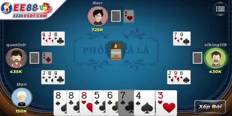 Phỏm tá lả là trò chơi dân gian trí tuệ hấp dẫn, gần gũi với người Việt